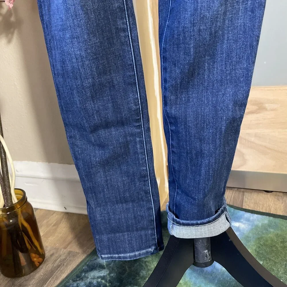 & Denim Women's 360 Stretch Jeans Skinny High Waist Size 28/32 Everyday Casual